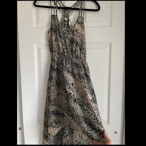 High low flowy dress